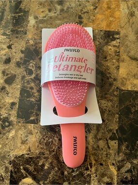 Pink Ultimate Detangler Brush - Soft Touch